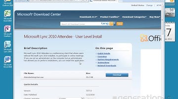 How To Use Microsoft Lync - Meetings