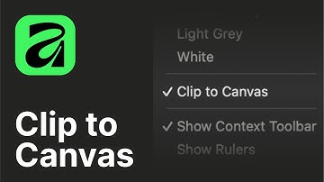 How to Clip to Canvas in Affinity 3