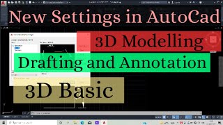 New Setting In Autocad For New Users Daily Updates Of Autocad And Staad Pro Detailed Study Autocad