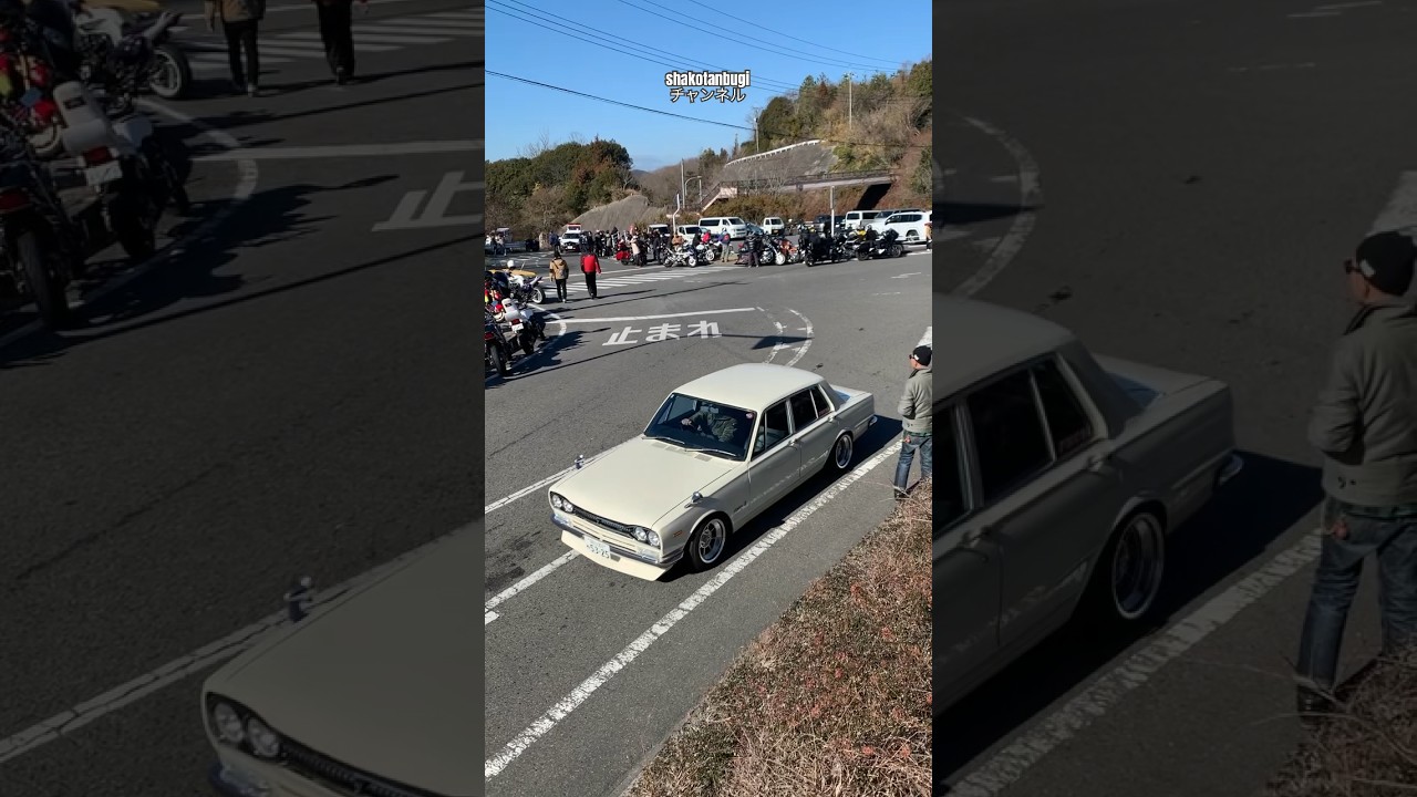 旧車】かっけ〜なマジで🤩 ハコスカ☆240Z #旧車 #skyline #fairladyz