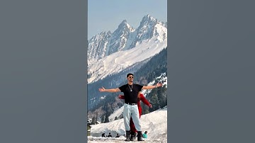 Thumbnail of Feel the song❤️#love #jannatkashmir #travel #mountainswiev #mountains #snow #song #couple