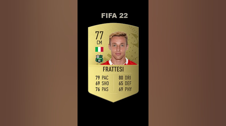 Davide Frattesi in EVERY FIFA (FIFA 20-EAFC 24) #like #subscribe