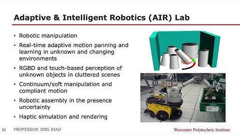 WPI Robotics - Adaptive and Intelligent Robotics (AIR) Lab