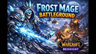Frost Mage Battleground WoW Midnight #worldofwarcraft #pvp #gaming #wowshorts #wowarena