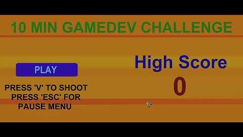 Making a game in 10 minutes - Brackeys Challenge (Arnle)