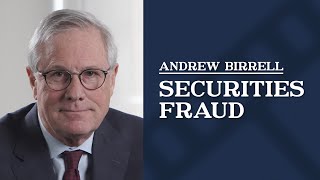Securities Fraud | Andrew Birrell