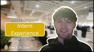 Intern Experience - Meet Drayson, Video Team | NSTEM