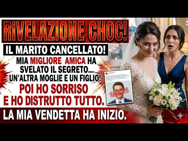 «Giulia, lui ha già una moglie.» Chiara me lo sussurrò all’orecchio mentre io ero davanti allo specchio della sala trucco, avvolta in un abito da sposa bianco come la neve, con il diadema di perle...