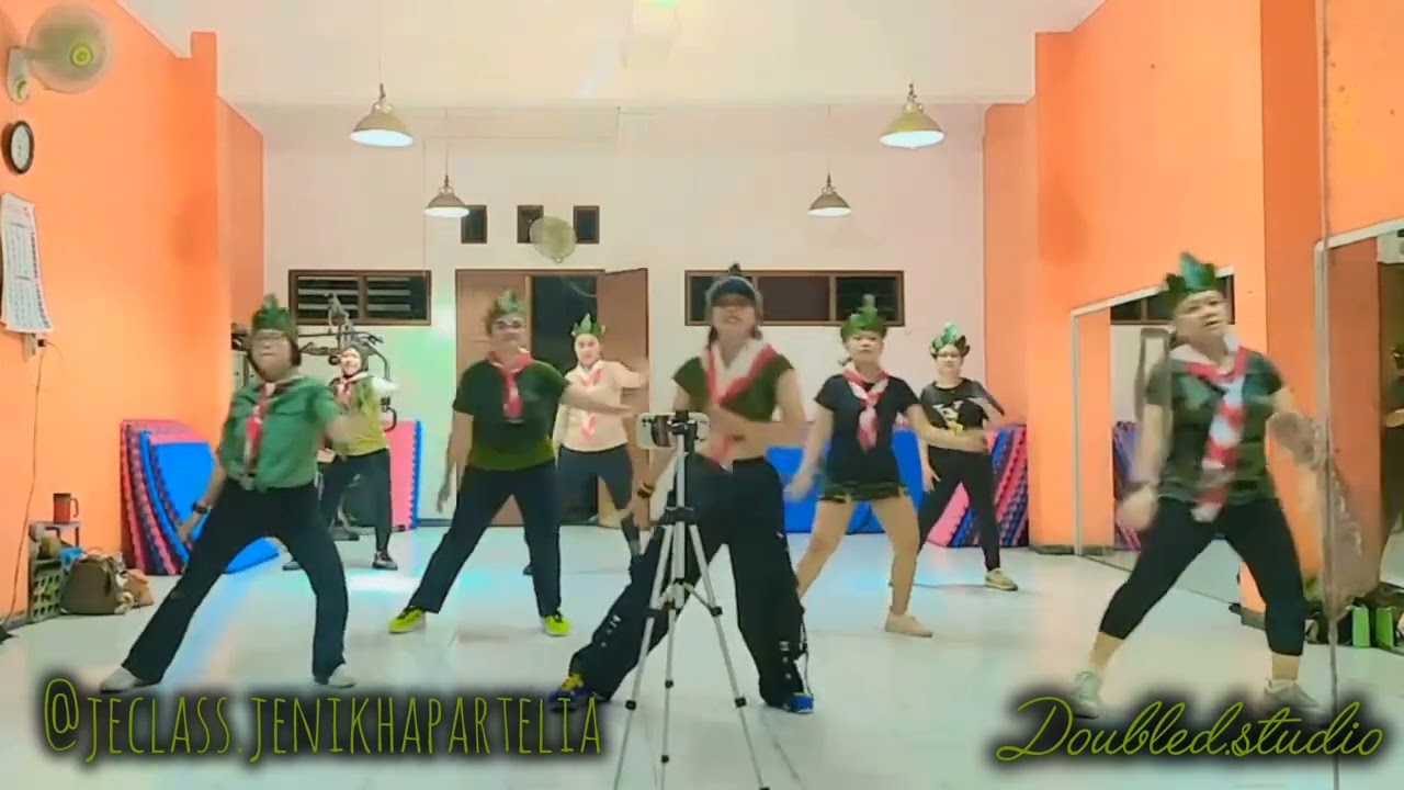 TRAUMA DJ PANDA ZUMBA DANCE | JECLASS KUDUS | DOUBLED.STUDIO KUDUS