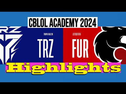 TROPA RAIZEN VS FURIA | CBLOL ACADEMY 2024 | Highlights