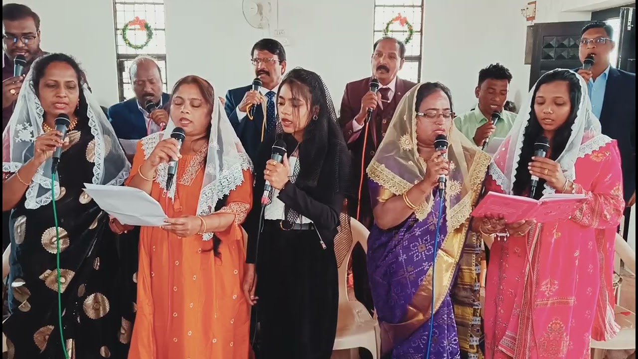 CNI Jhalod Choir Presenting | આંગણિયા સજાવો..... તોરણીયા બાંધવો......