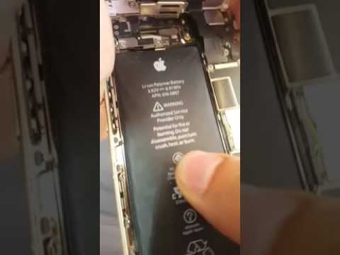 Pila inflada de iPhone 6 - YouTube