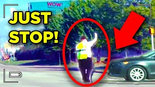 IDIOT Drivers Ignoring LAWS!