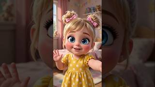 MY FIRST SPACE ADVENTURE! 🚀✨#cartoon #babycartoon #cute #cuteanimation #funny #cutegirl#shorts#short