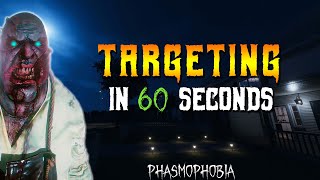 Phasmophobia Guide - GHOST TARGETING Explained in 60 seconds