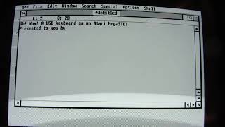 Lightning VME - USB keyboard driver for Atari MegaSTE/TT - Preview