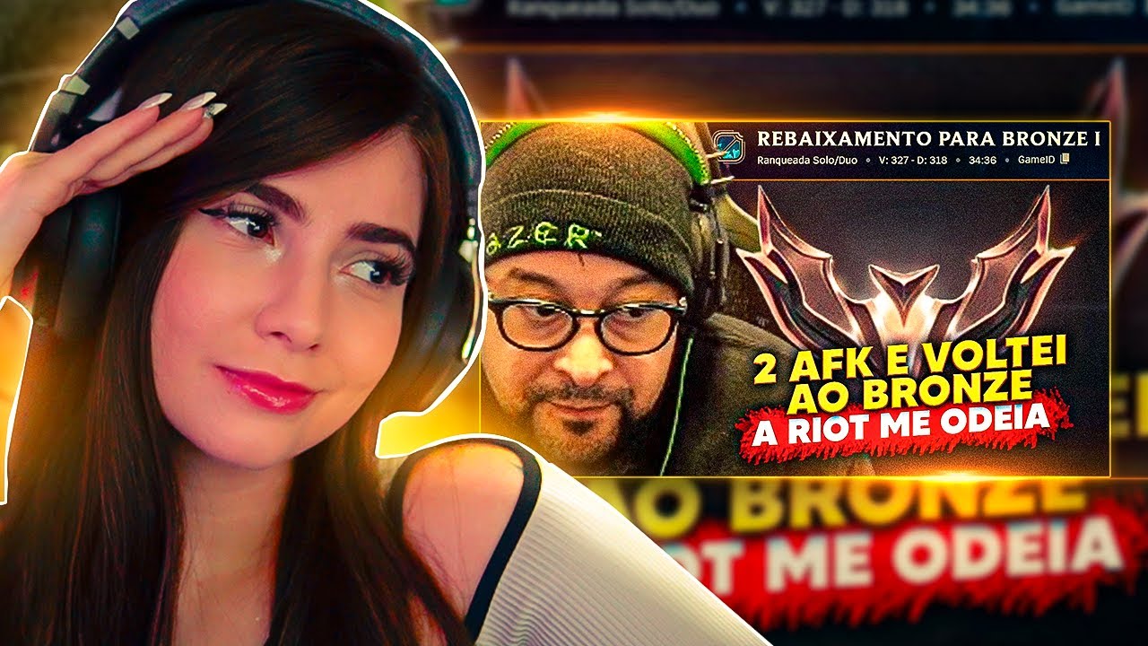 O GORDOX CAIU PRO BRONZE DE NOVO