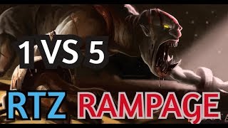 RTZ Lifestealer 1v5 RAMPAGE - EG vs VG TI9 - DOTA 2