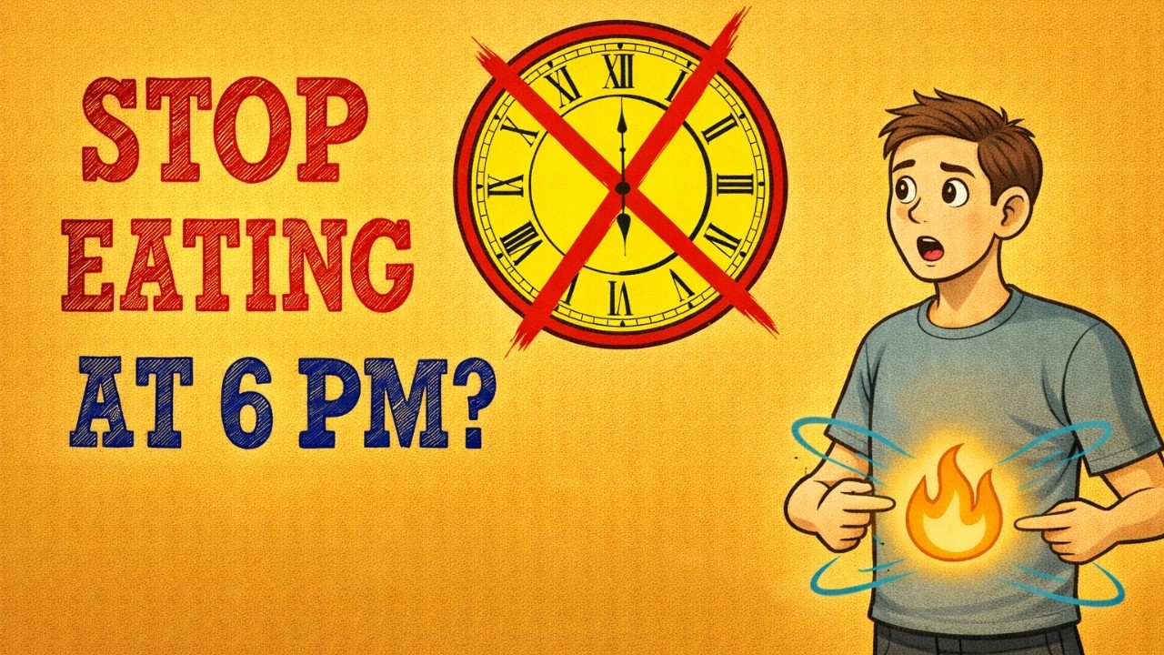 What Happens to Your Belly Fat If You Stop Eating at 6 PM? | Science Explained