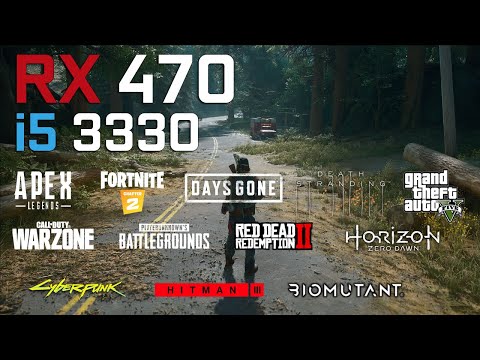 RX 470 - i5 3330 in 2021 - Test in 12 Games
