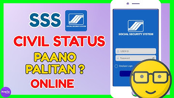 SSS Civil Status: How to Change SSS Single to Married Record ONLINE