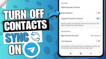 How to Stop Contact Sync on Telegram 📱 | Turn Off Auto Contact Sync in Telegram