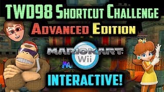 Mario Kart Wii - YOU vs TWD98 Shortcut Challenge [Advanced Edition]