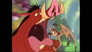 Timon And Pumbaa PSA Promo (Backwards)