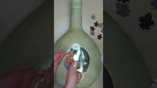 Серебряная бутылка