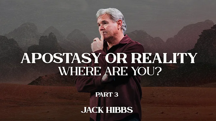 Apostasy or Reality: Where Are You? - Part 3 (Hebrews 10:26-31)
