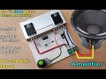 Simple  power clear bass amplifier  how to make powerful bass amplifier using 2sc5200  2sa1943