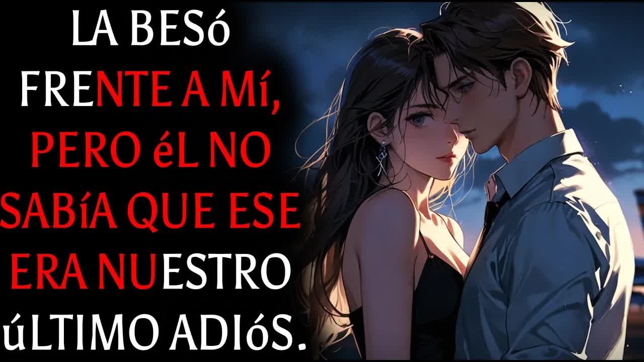 La besó frente a mí y sonrió, sin imaginar que ese sería el último día que me tendría a su lado