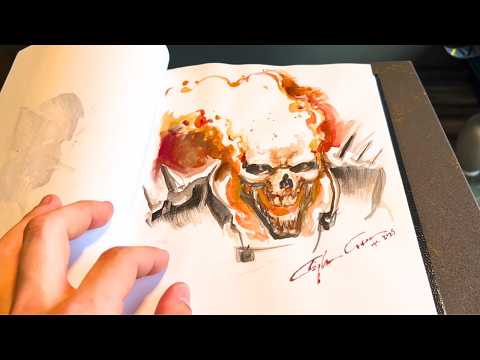 Going Through Every Piece in my $10,000 Comic Book Art Collection | Appraising my Artbook