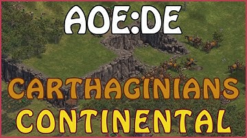 AOE:DE - Road to 3k ELO - 3v3 RM Carthaginians Continental - eartahhj - 28/11/2020