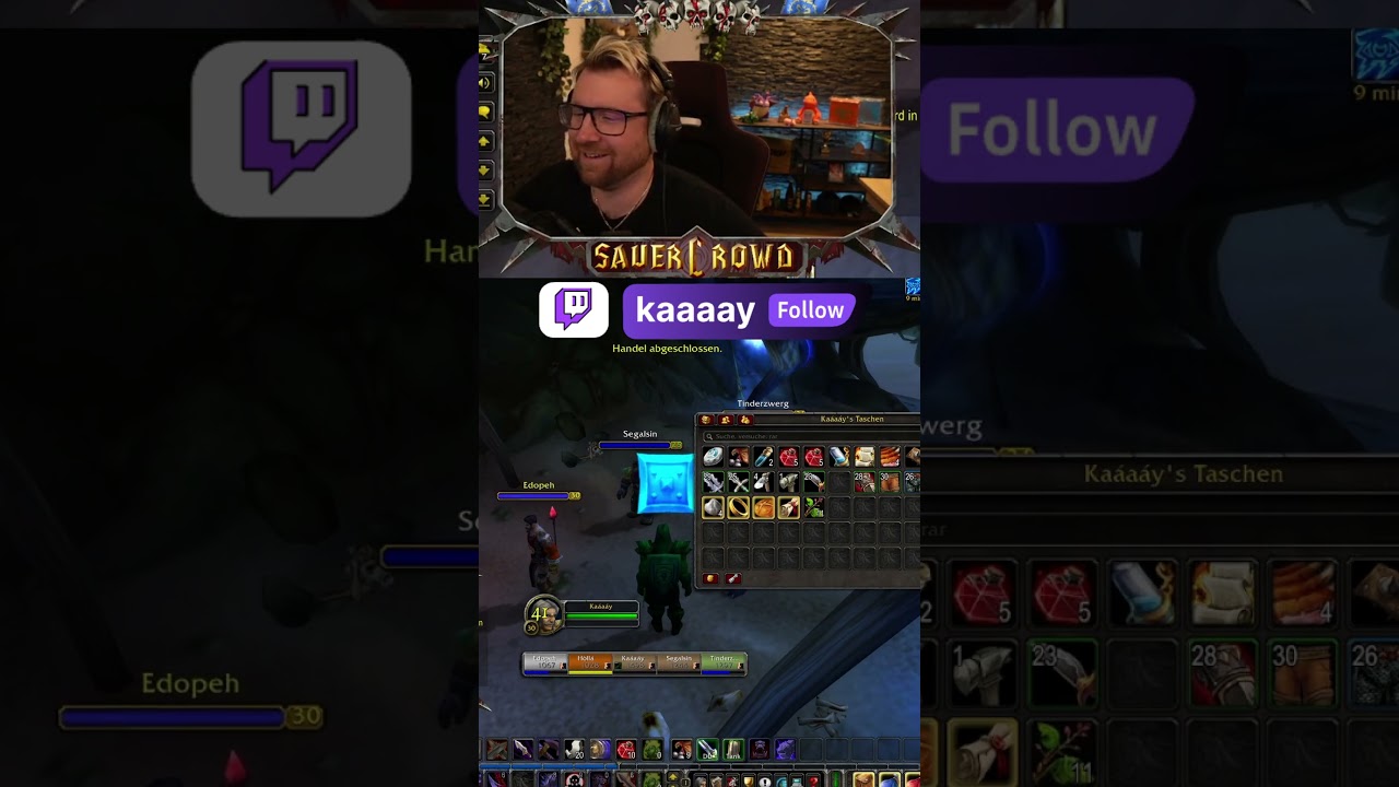 Twitch: kaaaay #streamer #shorts #twitch #worldofwarcraft #sauercrowd #wow #wowclassic #gaming