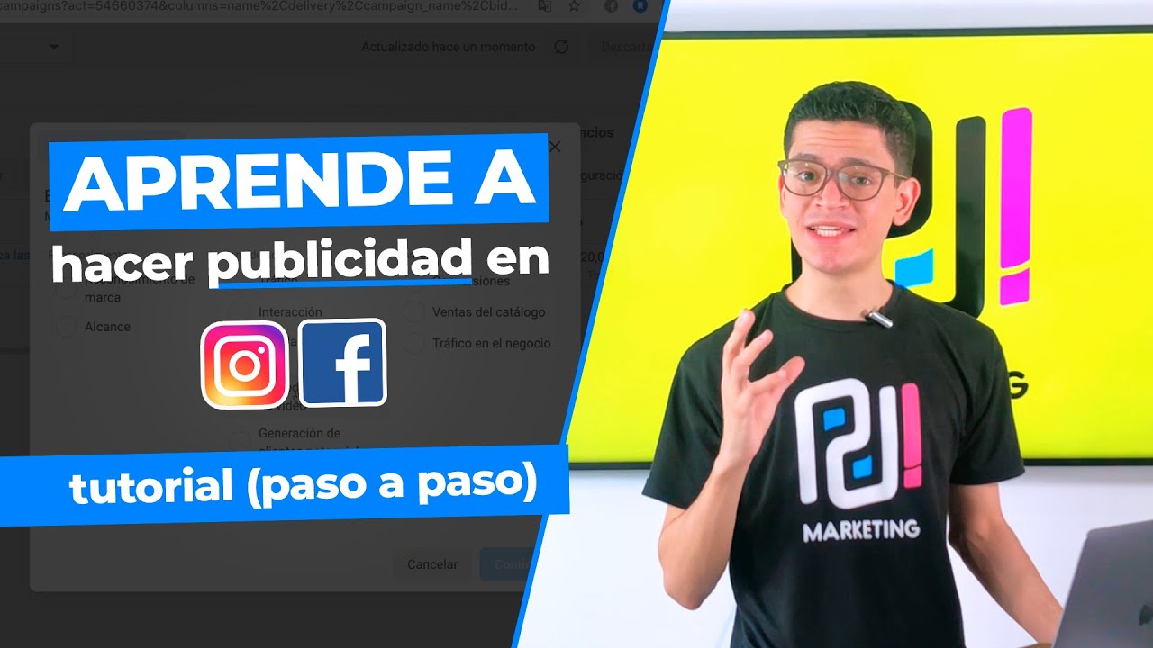 Cómo hacer PUBLICIDAD en INSTAGRAM y FACEBOOK (TUTORIAL - PASO A PASO ...