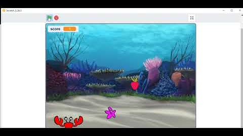🦀 CRAB GAME USING SCRATCH 🦀