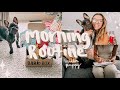 MORNING ROUTINE WITH MY FRENCH BULLDOG PUPPY *in college*