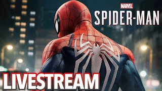 BEATING SPIDER-MAN 2018 IN MAX DIFFICULTY| MAX SETTINGS| LIVE STREAM
