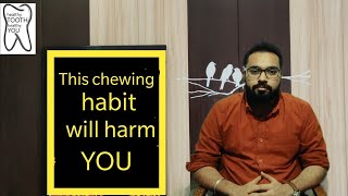 Had you ever chew food, from one side only ? let's see harmful effects of unilateral chewing