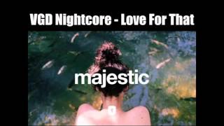 Vgd Nightcore  Love For That  Mura Masa Feat Shura