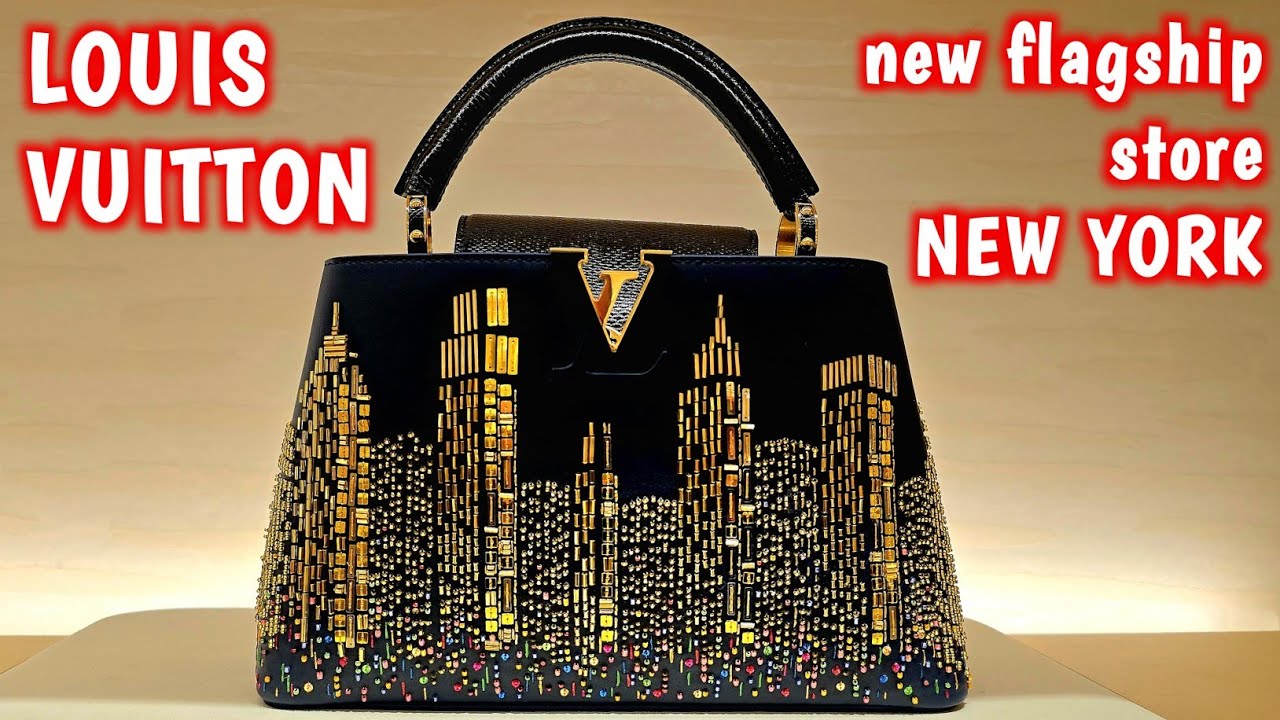 1st Day! new LOUIS VUITTON New York Flagship Store