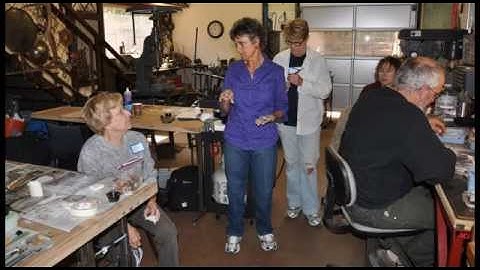 CINDY MOORE "Cuttlebone Casting."