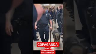 COPAGANDA - POLICE PRETEND TO RESPECT DOGS DESPITE KILLING 10K ANNUALLY #shorts #short #ytshorts