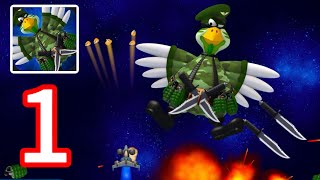 Chicken Invaders 5 - Cluck Of The Dark Side Gameplay Walkthrough Episode 1 ( ios, Android ) screenshot 3