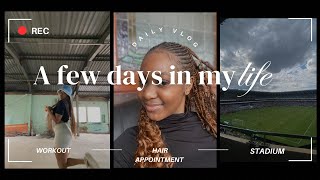 Vlogspend A Few Days With Mehairappointmentstadiummore