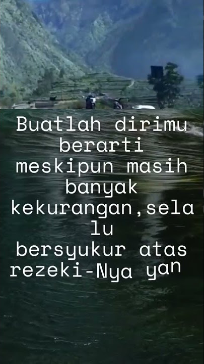 Alhamdulillah Atas nikmat-Mu || Kata Kata Bijak || Bersyukur atas nikmat-Mu#alhamdulillah