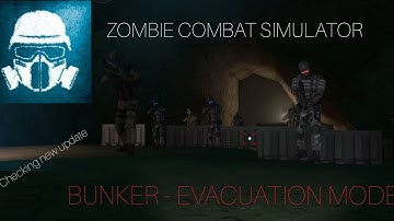 Zombie Combat Simulator: Bunker - Evacuation Gameplay