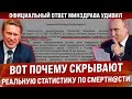 Ответ Минздрава о в@кцин@ции удивил! Вот почему скрывают реальную статистику! "Нам это не выгодно"