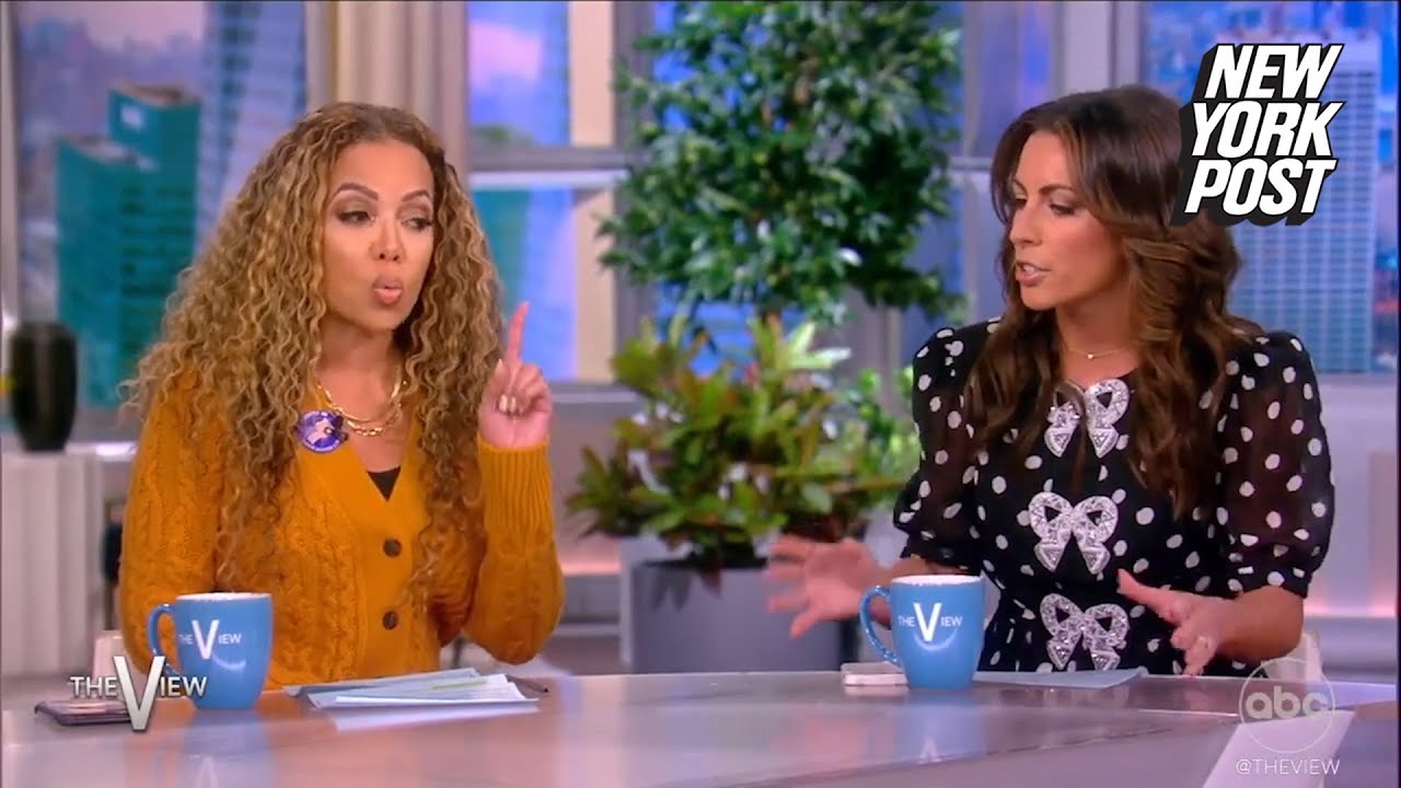 Sunny Hostin Snaps at Alyssa Farah Griffin During Debate About ...